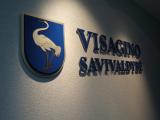 Spaudos sienelė Visagino savivaldybėje